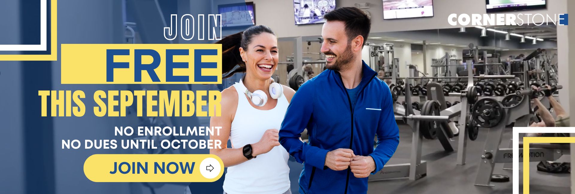 Offer – Sept $0 enrollment no dues until Oct